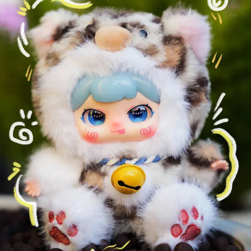 PUFUFU Lucky Bell Plush Pendant Series Bling Bag