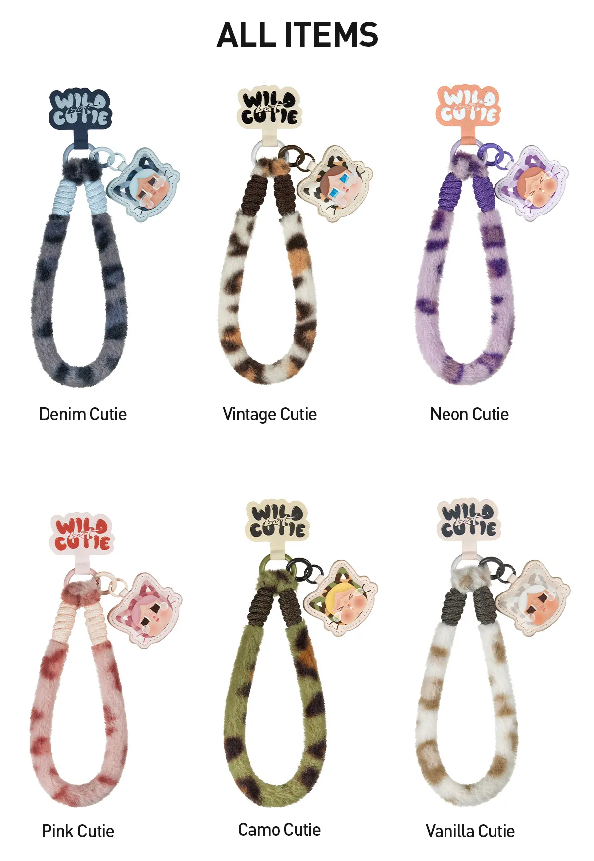 Crybaby Wild but Cutie Series Phone Charm