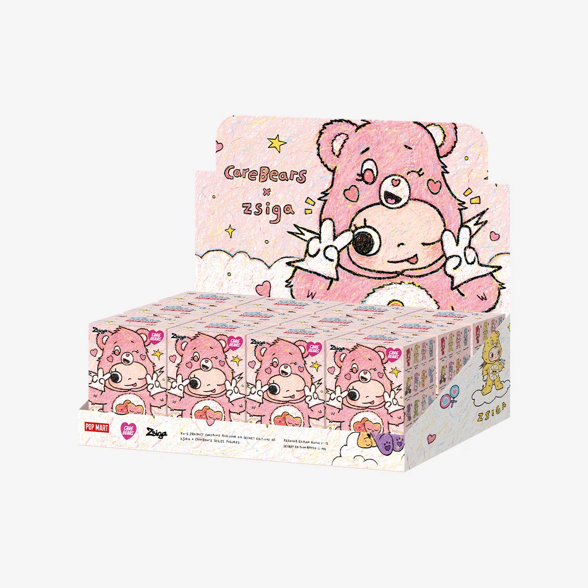 Zsiga × Care Bears Series Figures Blind Box