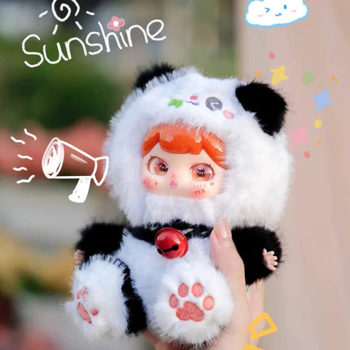 PUFUFU Lucky Bell Plush Pendant Series Bling Bag
