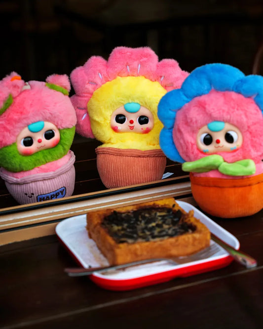 Baby Three A Pot of Small Flowers Mini Plush