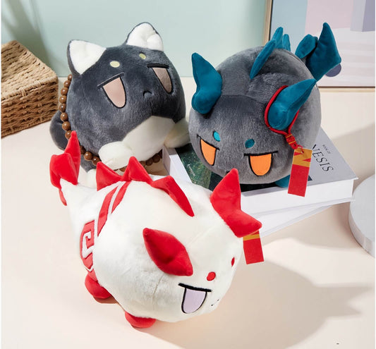 Arknights Plush Dolls Saga Dusk Nian Ling Dragon Bubble Plush Dolls