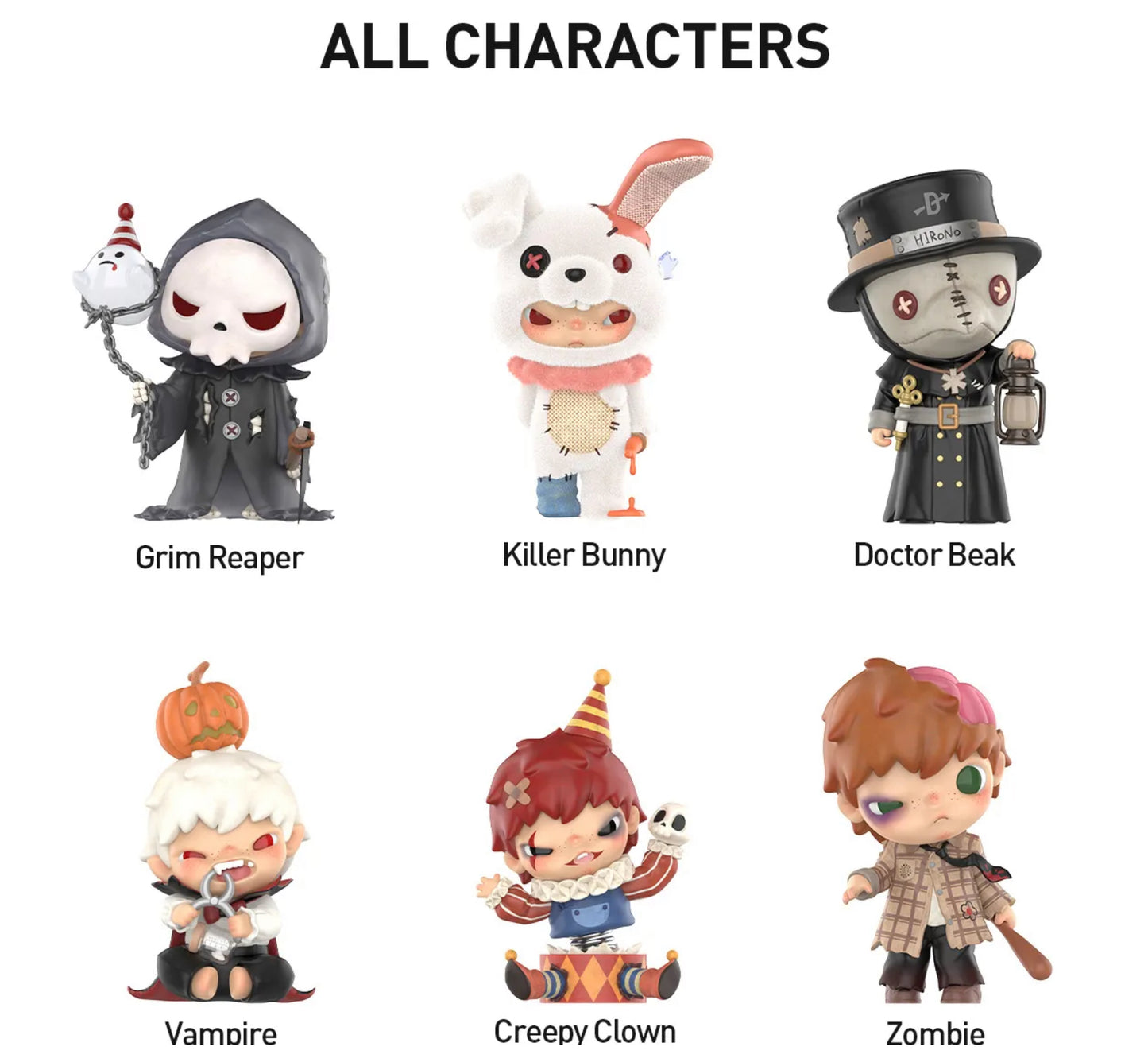 Hirono Monsters' Carnival Series Figures Blind Box