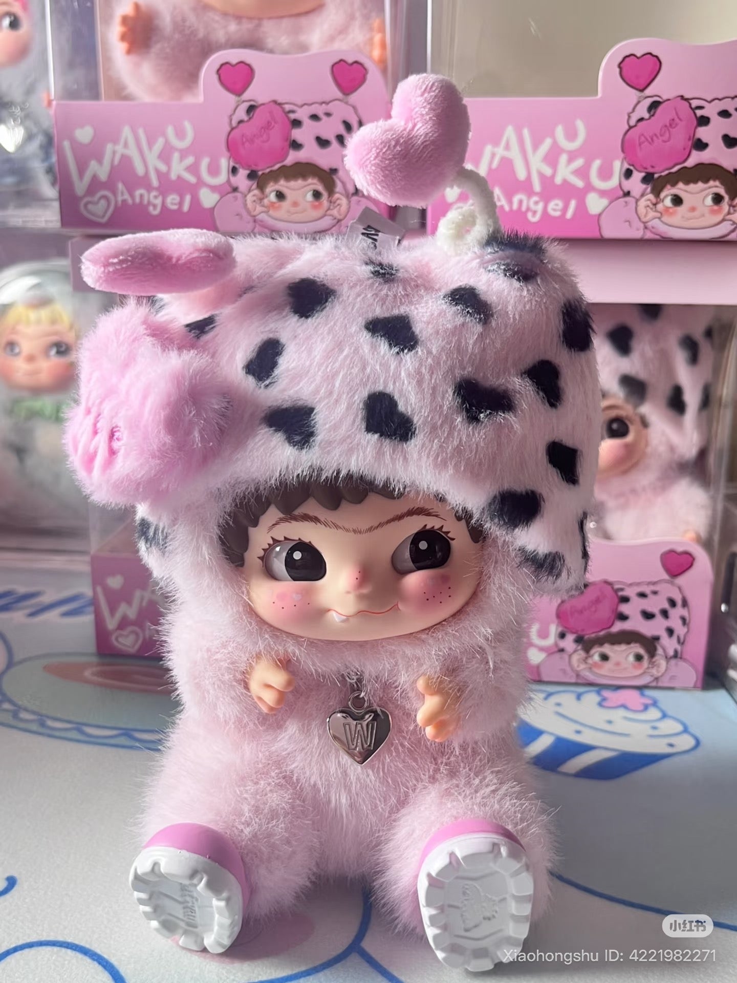 Wakuku Angel Series Blind Box Pink Love Angel