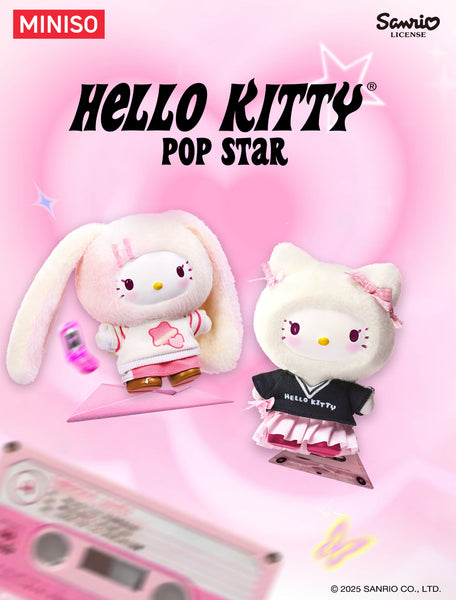 Sanrio Hello Kitty Pop Star Vinyl Plush