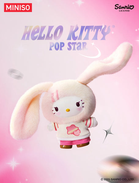 Sanrio Hello Kitty Pop Star Vinyl Plush