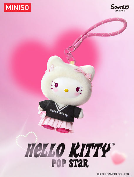 Sanrio Hello Kitty Pop Star Vinyl Plush