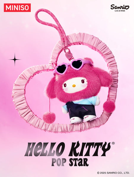 Sanrio Hello Kitty Pop Star Vinyl Plush