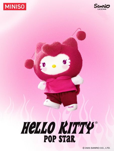 Sanrio Hello Kitty Pop Star Vinyl Plush
