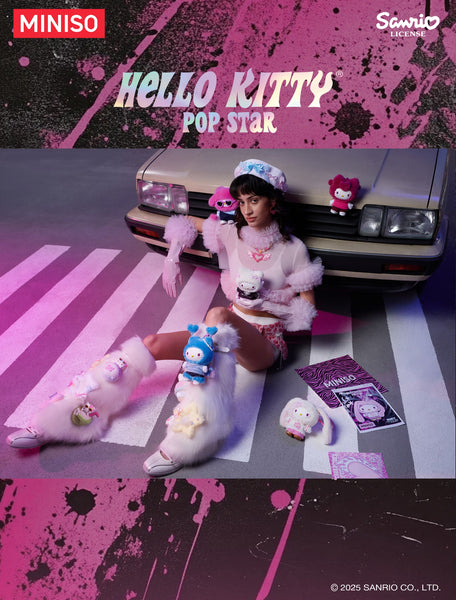 Sanrio Hello Kitty Pop Star Vinyl Plush