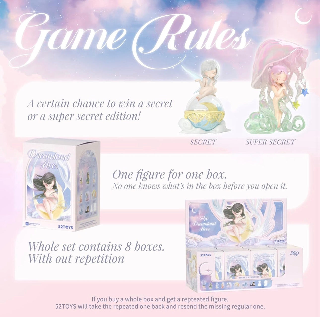 Sleep Dreamland Elves Blind Box