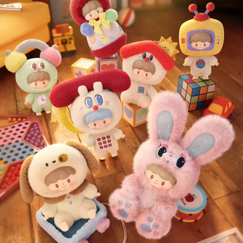 zZoton Happy Childhood Series Plush Pendant