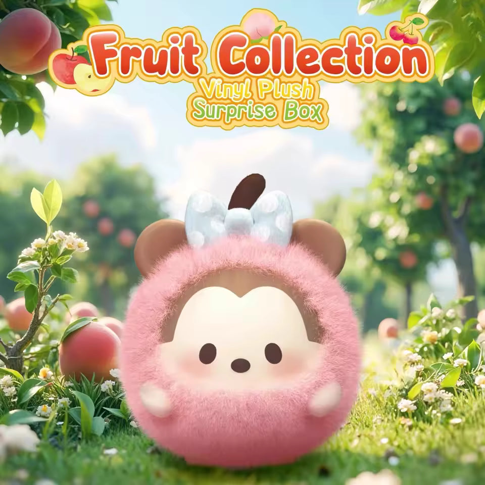 Miniso Disney Ufufy Fruit Collection Vinyl Plush