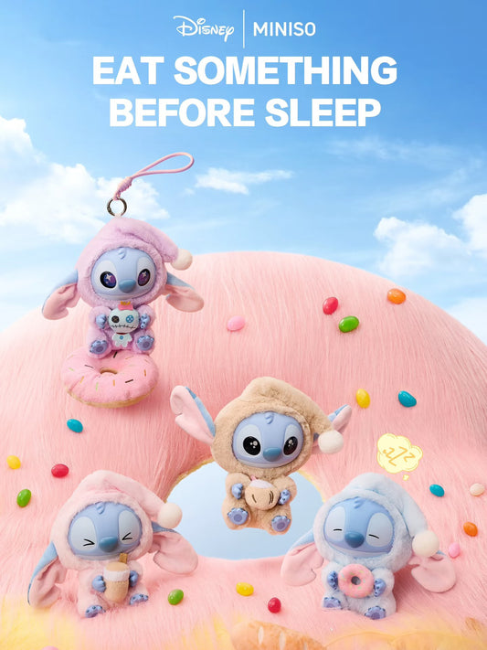 Stitch Eat Something Before Sleep Plush Series Blind Box