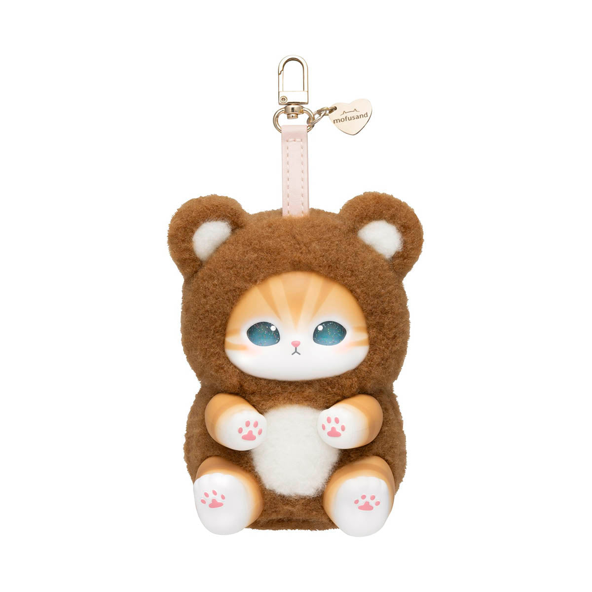 Mofusand Kiramekko Fluffy Kittens Plush Pendant Blind Box - Collectible Keychain