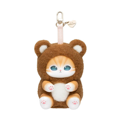 Mofusand Kiramekko Fluffy Kittens Plush Pendant Blind Box - Collectible Keychain