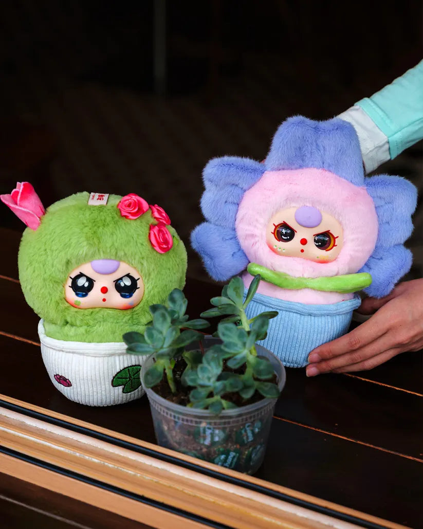 Baby Three A Pot of Small Flowers Mini Plush