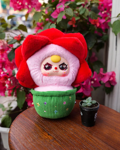 Baby Three A Pot of Small Flowers Mini Plush