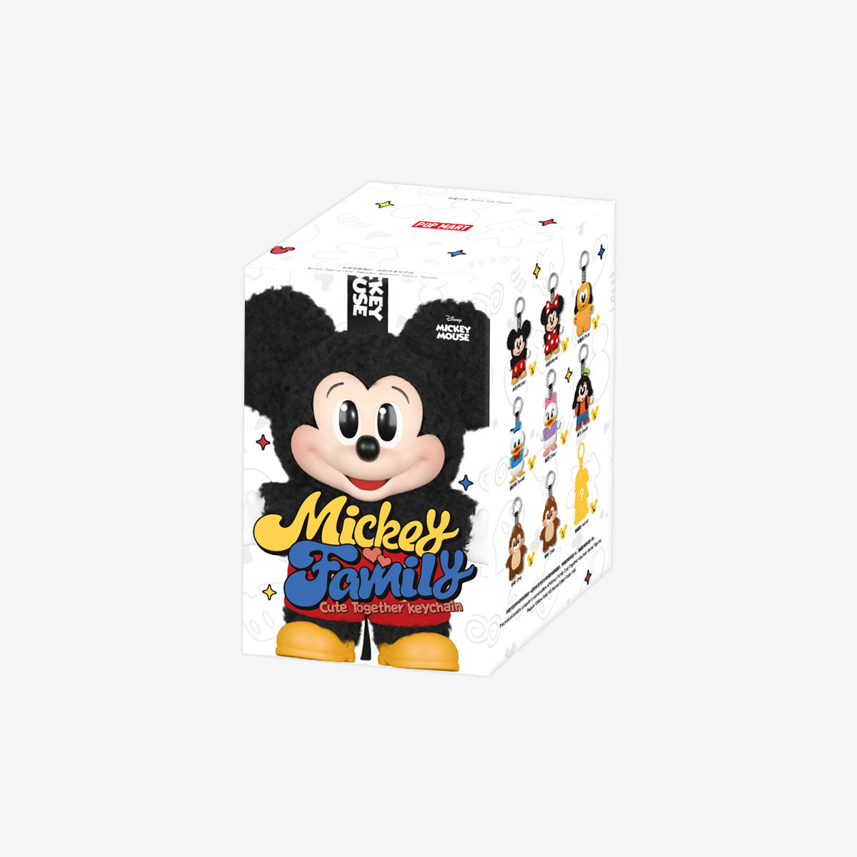 Mickey's Family Cute Together Keychain Series Figures