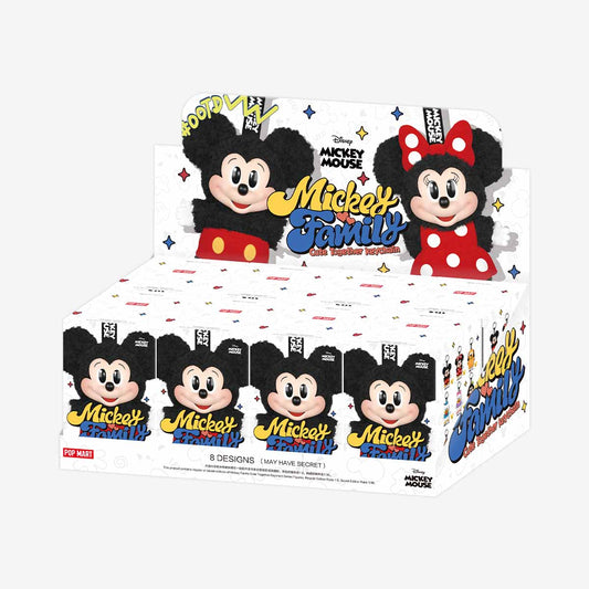 Mickey's Family Cute Together Keychain Series Figures