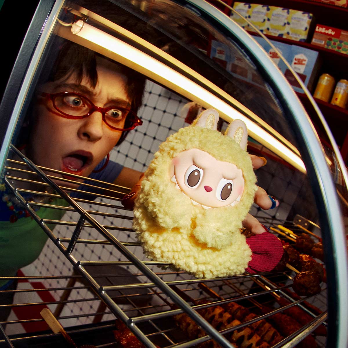 Labubu - Wacky Mart Series-Earphone Case