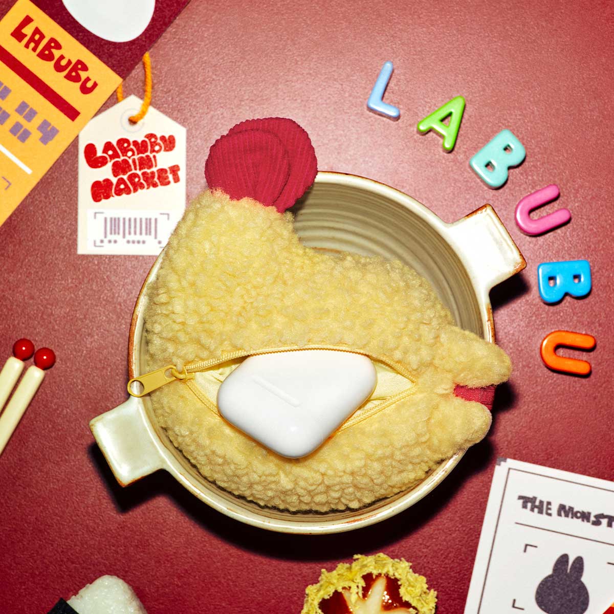 Labubu - Wacky Mart Series-Earphone Case
