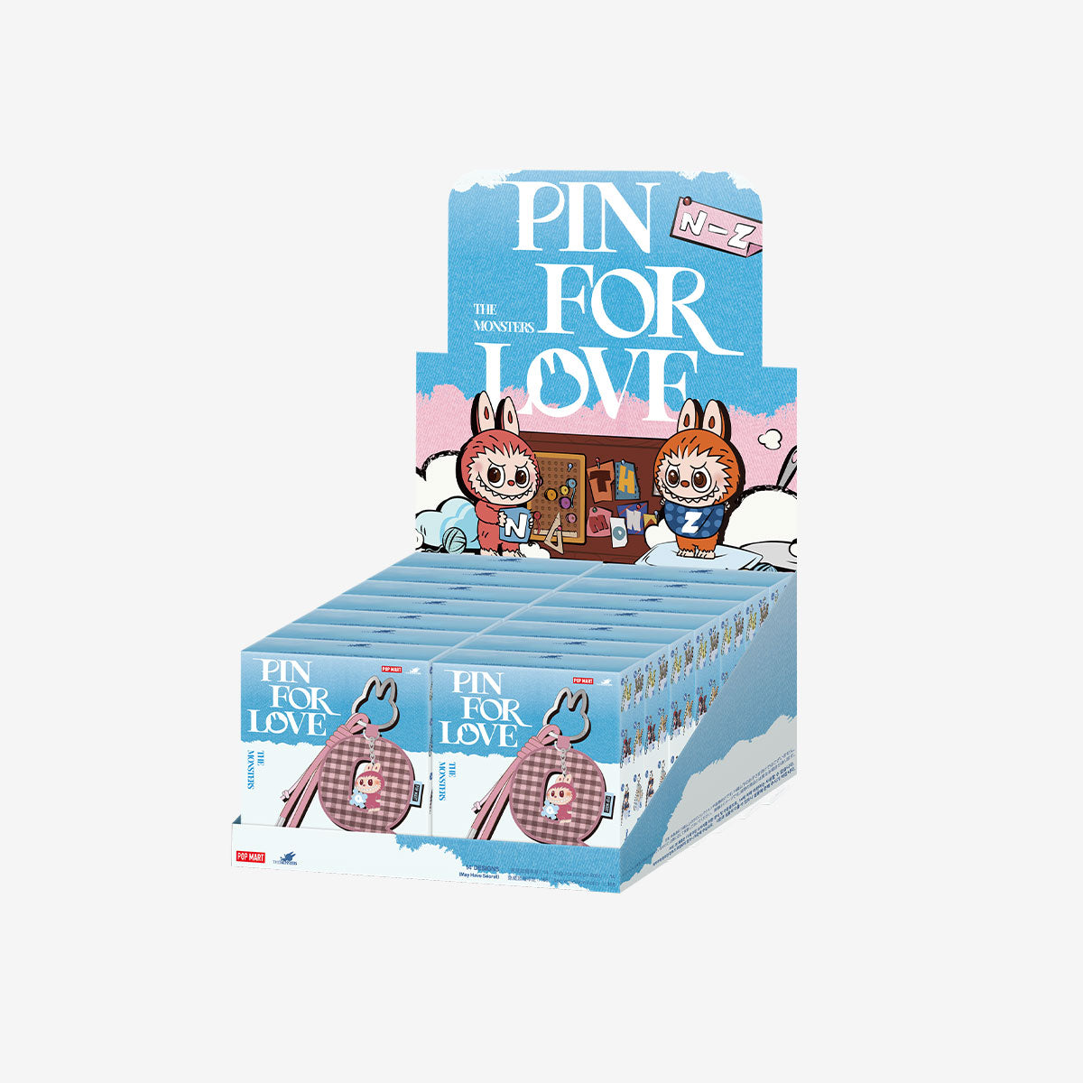 THE MONSTERS Pin for Love Series- Letter Pendant Blind Box (A-Z)