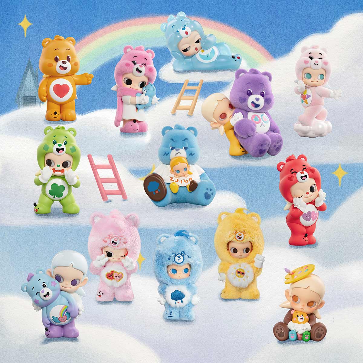 Zsiga × Care Bears Series Figures Blind Box