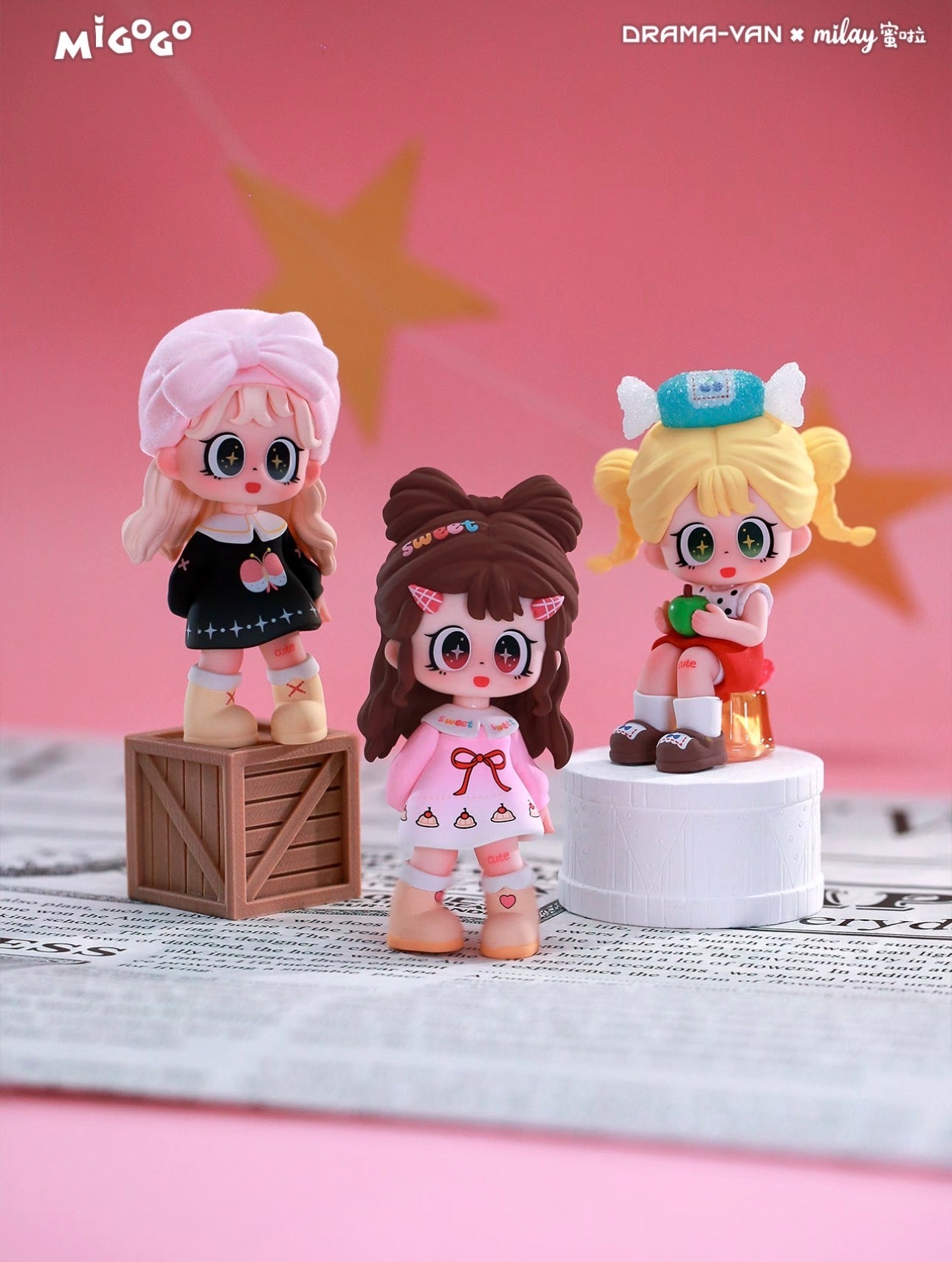 Milay MIGOGO Lazy Daily Mini Beans Blind Box