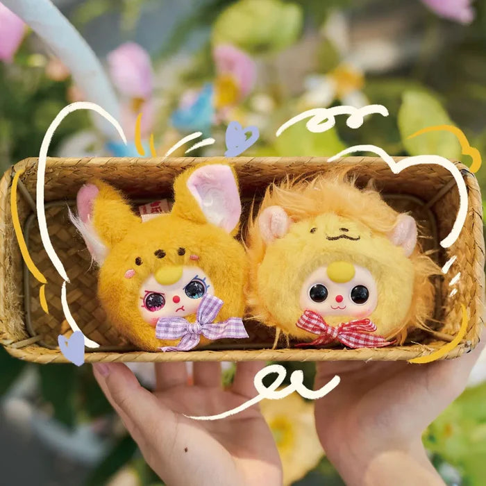 Baby Three Vanity Mirror Series Plush Dolls, Blind Box