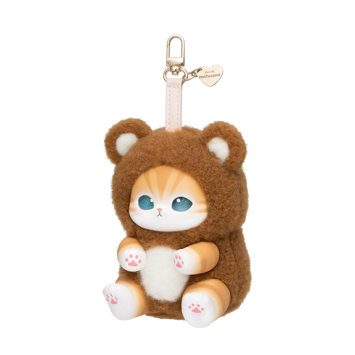 Mofusand Kiramekko Fluffy Kittens Plush Pendant Blind Box - Collectible Keychain