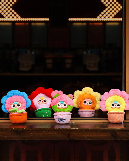 Baby Three A Pot of Small Flowers Mini Plush
