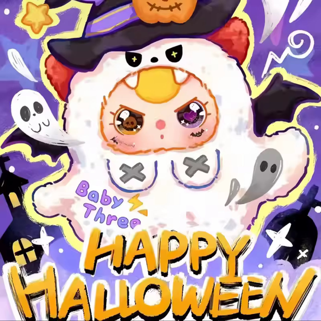 Baby Three 400% Halloween Limited