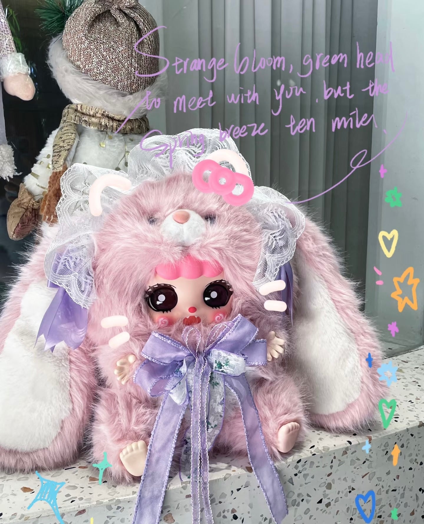 Little Bunny Chan Nice to Meet You Plush Pendant Blind Box Series