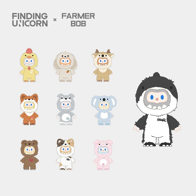 F.UN × Farmer Bob Ani‑Monster Series Plush Blind Box