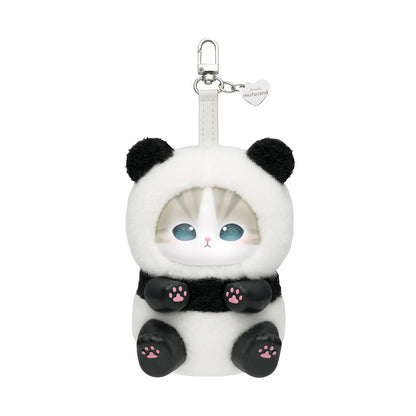 Mofusand Kiramekko Fluffy Kittens Plush Pendant Blind Box - Collectible Keychain