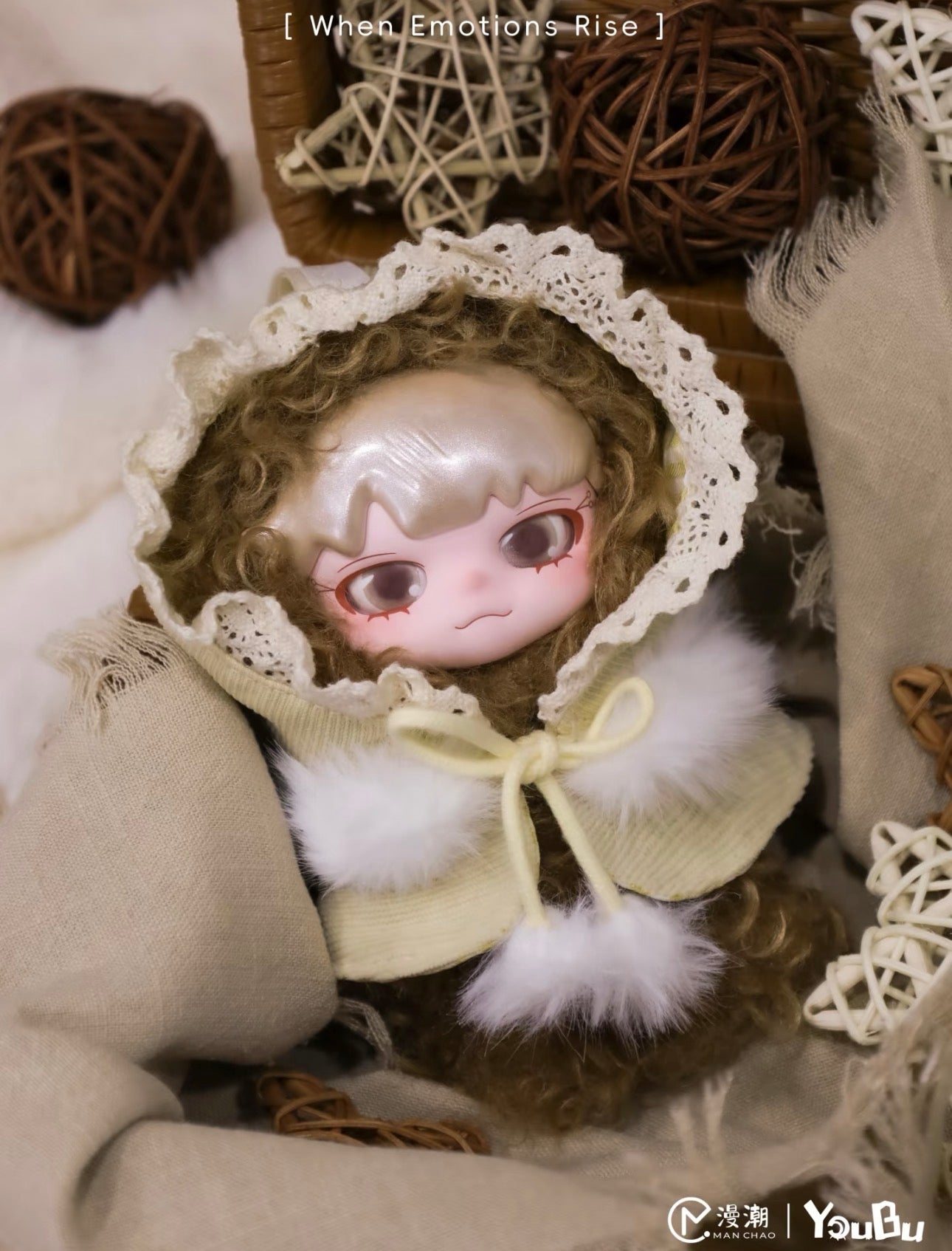 Yobu When Emotions Rise Plush Pendant Blind Box