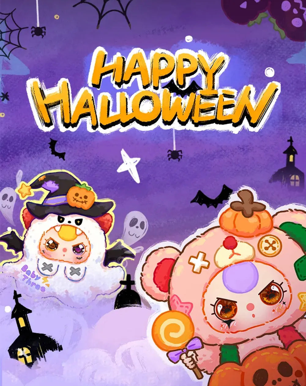 Baby Three 400% Halloween Limited