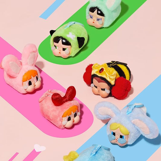 Crybaby × Power puff Girls Series-Vinyl Face Plush Blind Box