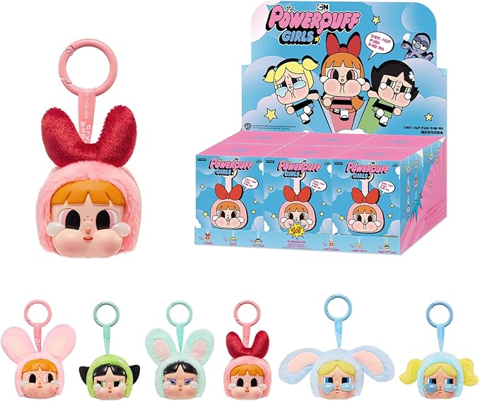 Crybaby × Power puff Girls Series-Vinyl Face Plush Blind Box
