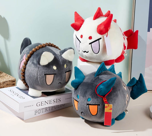 Arknights Plush Dolls Saga Dusk Nian Ling Dragon Bubble Plush Dolls