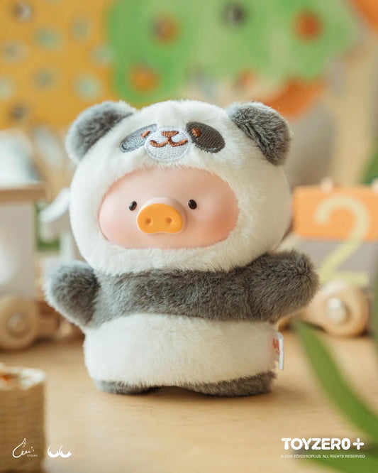 Lulu The Piggy - Animal Party Puppet Show PVC Face Plush Keychain Blind Box