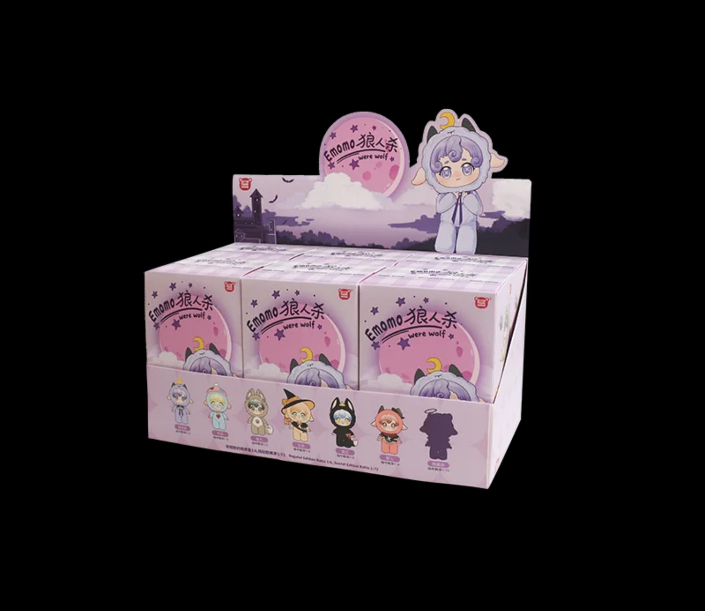 Emomo Werewolf Kill Tide PlayBlind Box Series
