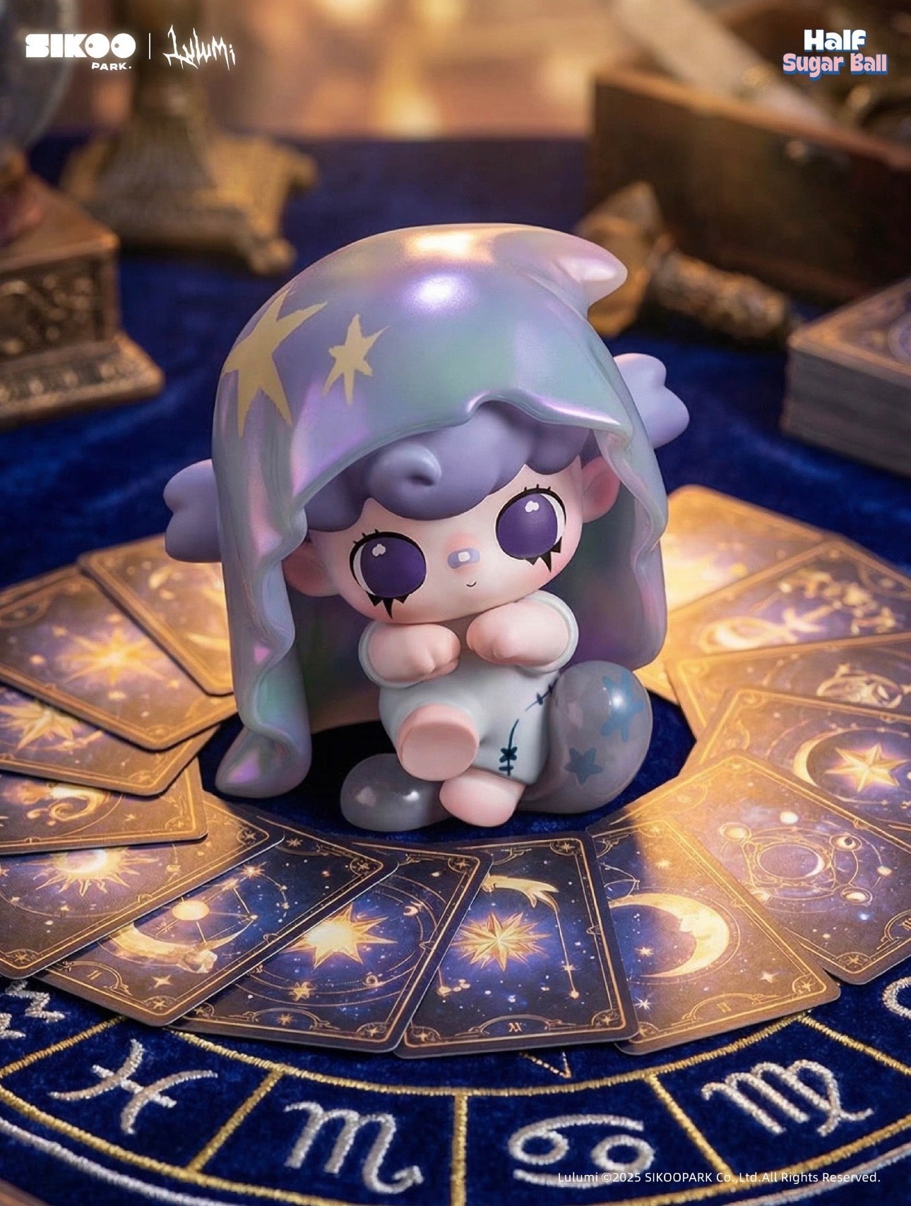 LULUMI Half Sugar Ball Series Mini Beans Blind Box Figures
