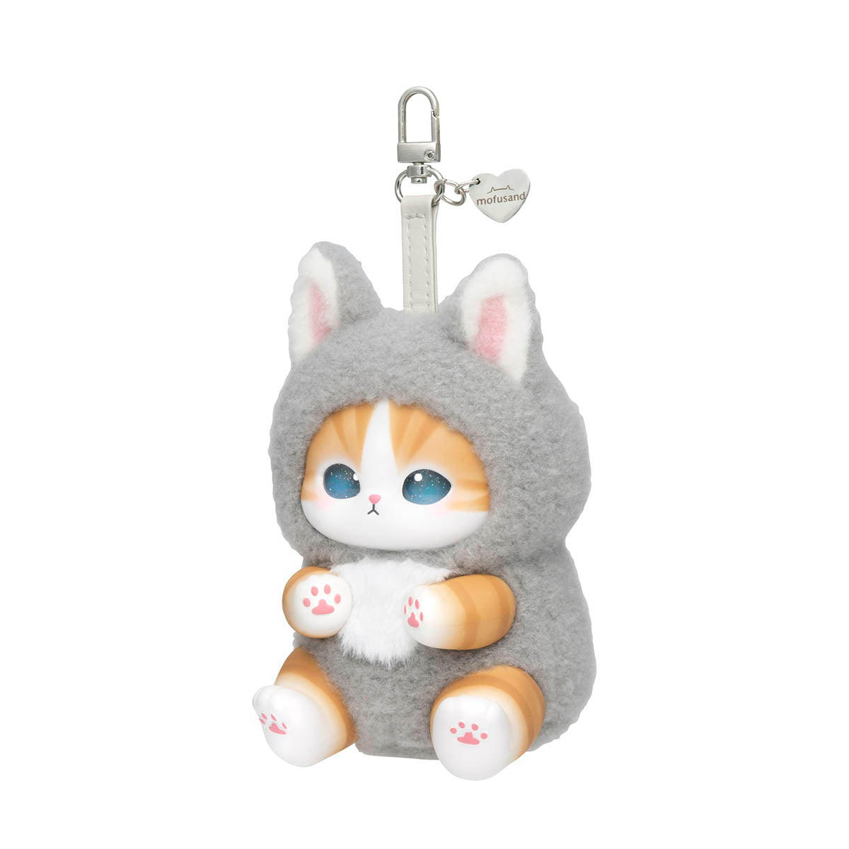 Mofusand Kiramekko Fluffy Kittens Plush Pendant Blind Box - Collectible Keychain