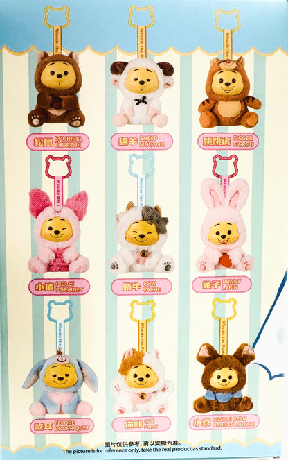 Miniso × Disney – Winnie the Pooh “Naughty Team” Vinyl Plush Blind Box