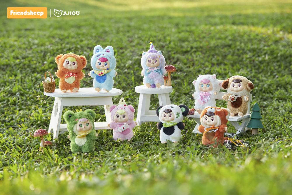 FRIENDSHEEP – AJIOO Adventure With Adorable Friends Plush Surprise Box