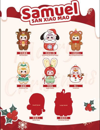 Samuel Merry Christmas Eve Plush Pendant Blind Box
