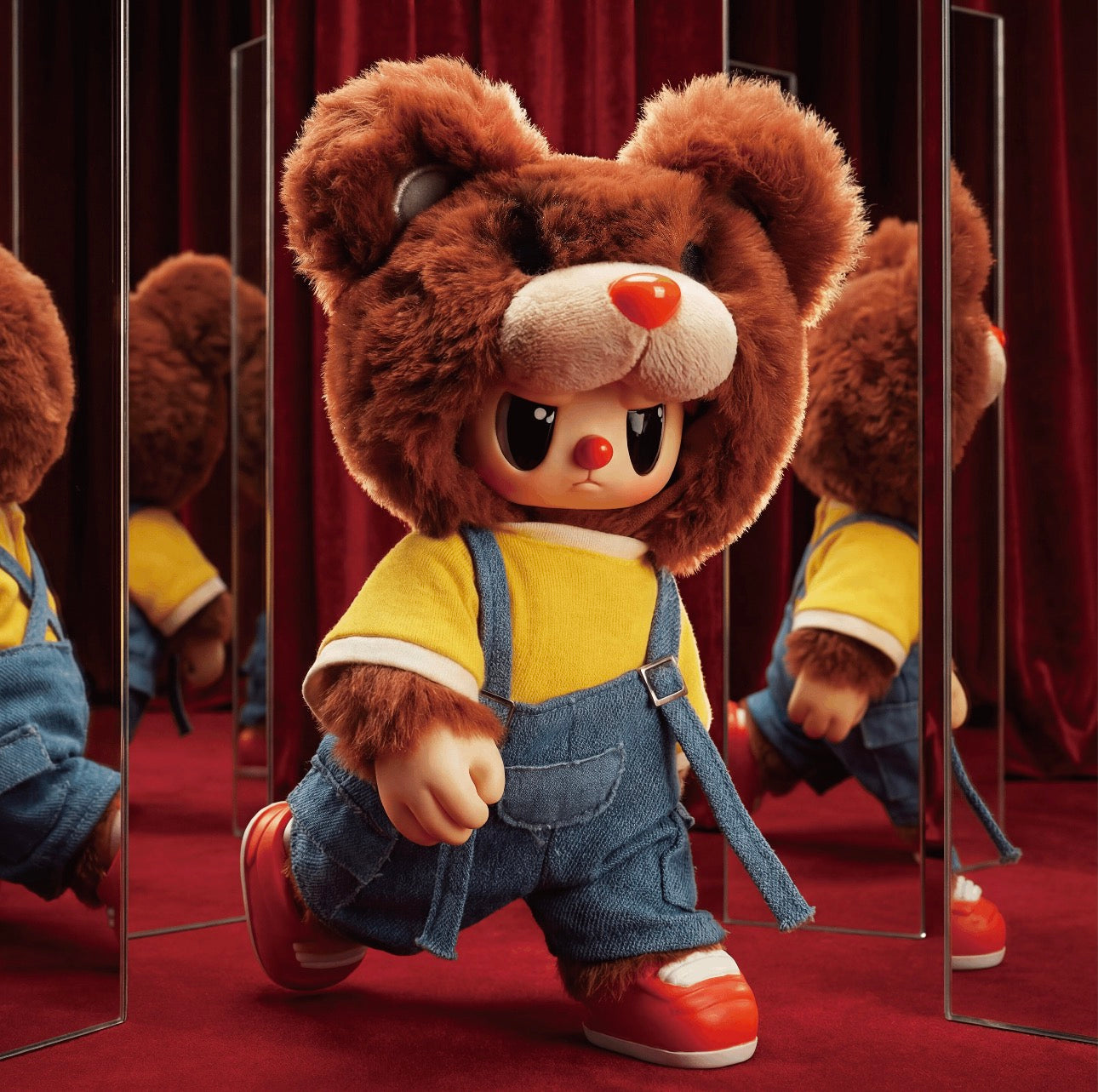 Rebel Bear Street Plush Blind Box