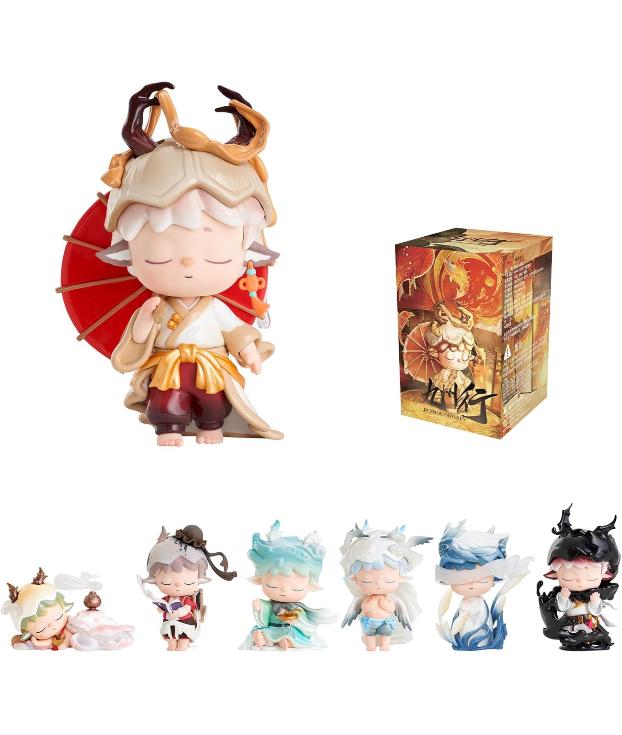 Mimi Jiuzhou Odyssey Blind Box - Mystery Action Figure Collectible